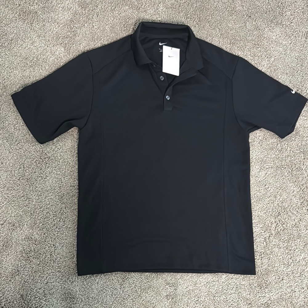 Nike Men's Black Polo Shirt